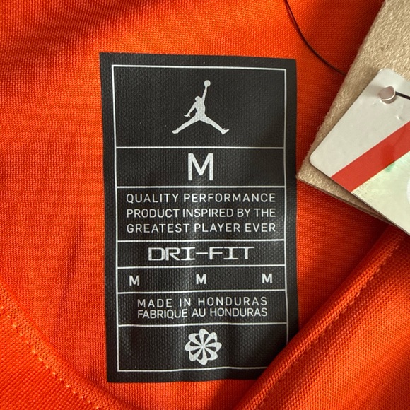 Jordan Orange and Blue Men's Jersey - Picture 4 of 7